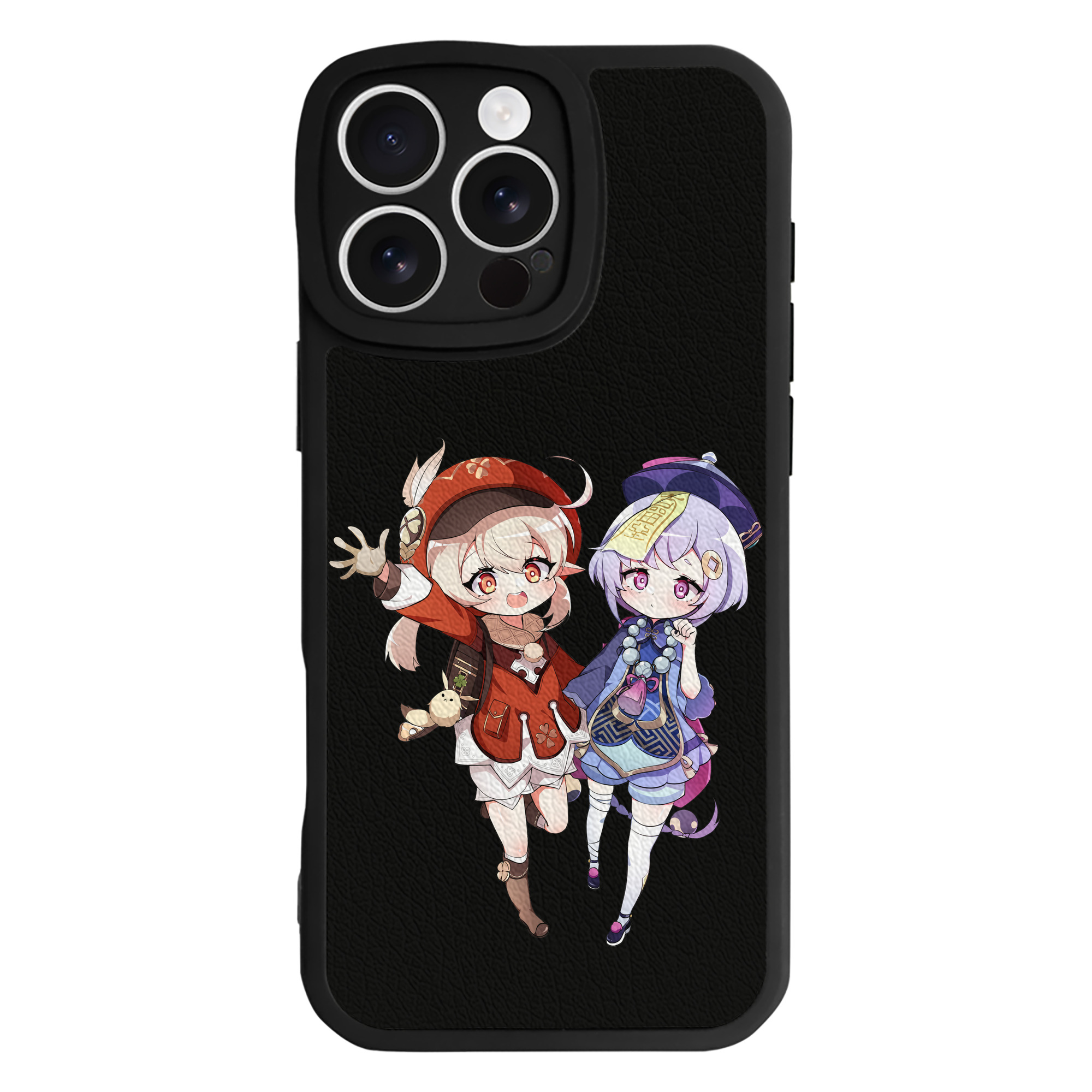 げんし神 七七 なな  genshin Nana 【iPhone 16シリーズ対応】シリコンスマホケース（レザー調） 材質：シリコン